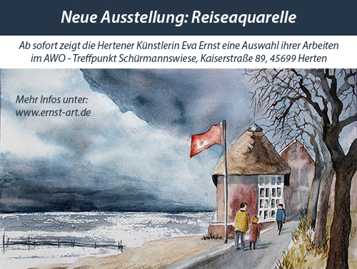Kunst Kultur Herten; Eva Ernst Herten; Ausstellung Treffpunkt Schürmannswiese Herten