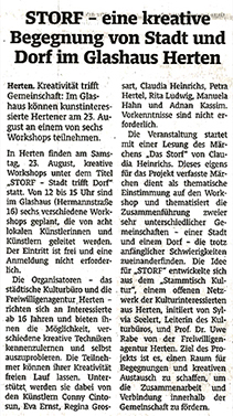 Storf - Projekt vom Stammtisch Kultur Herten