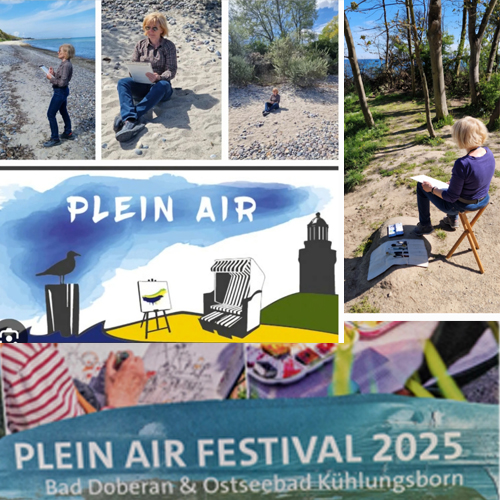 Plein Air Kühlungsborn, Eva Ernst, Herten
