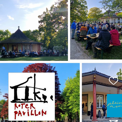 Plein Air Festival und Ausstellung im Roten Pavillon in Bad Doberan.