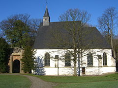 Kunst Kultur Herten; Ausstellung Eva Ernst Herten in der Kapelle im Schlosspark Herten