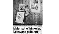 WAZ Kultur, Reisebilder und Aquarelle, Eva Ernst, Herten; Haus Haard