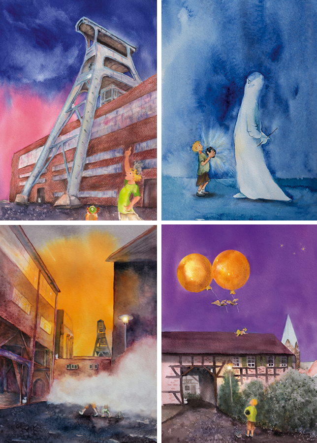 Kunst Kultur Herten, Kinderbuch Streiten ist blöd von Eva Ernst, Illustrationen